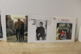 A lot of albums with some nice early UK Bob Dylan pressings on CBS