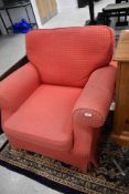 A modern armchair