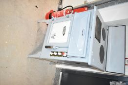 A vintage enamelled electric cooker, Revo R34-A , sold as decorative and untested collectable item