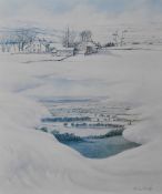 After Neil Simone (British b.1947) limited edition colour print entitled 'Upon clouds of snow' 722/