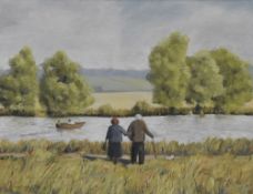 *local interest. Dahne Armstrong 'Remember that Day When...?' acyclic on board, signed and dated