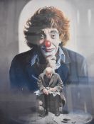 After Laurence 'Larry' Rushton (British 1919-1994) colour print 'Reflections' signed in pencil to