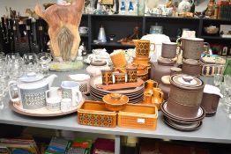 A group comprising of four Hornsea tea/dinner services, to include a Hornsea Palatine tea service, a