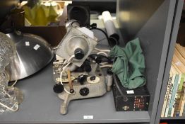A Clement Clarke Ltd Synoptophore Ophthalmic Optometry examination instrument, model 1212, having