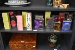 A large group of men's and woman's perfumes, to include Esportiva, Miss Balmain, Lava for Woman,