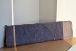 A bolt of 100% pure new wool, in a charcoal grey and subtle colour mix, 6.5m long and 150cm (60