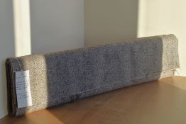 A bolt of 100% Herdwick wool tweed, in soft grey with brown flecks 'Pattern No. HT 508', 4m long and