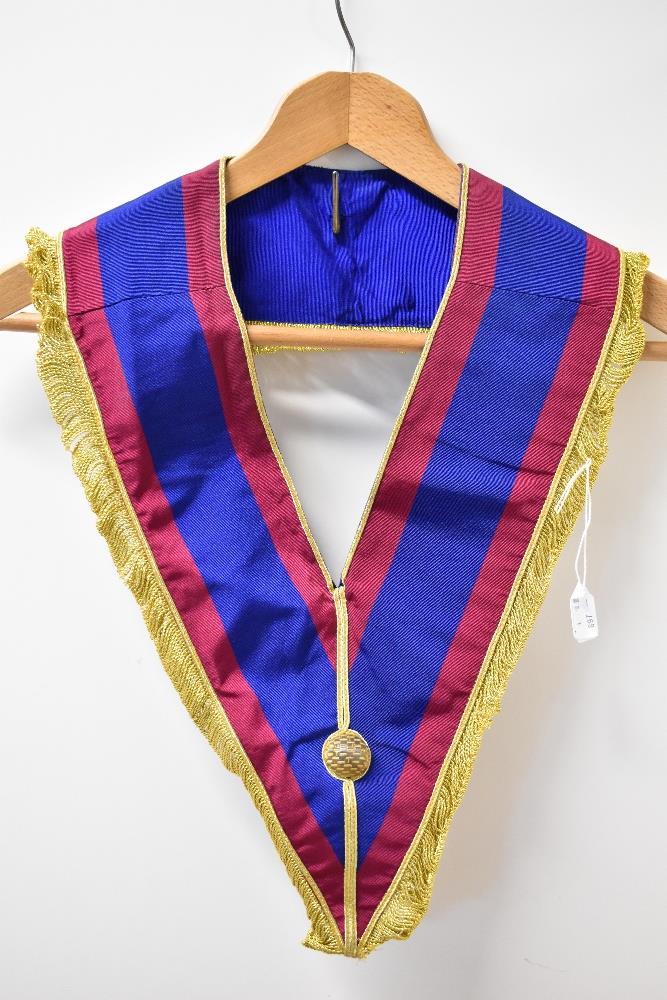 Seven pieces of local interest Masonic Regalia comprising six Westmorland and Cumberland district - Image 10 of 30