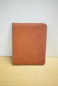 A Daines & Hathaway leather organiser 23x18.5cm