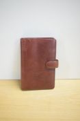 A Picard organiser in brown leather 19 x 13cm