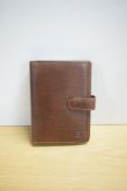 A boxed The Bridge filofax in brown leather 19 X 14cm