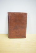 A boxed The Bridge filofax in brown leather 22.5X 15cm