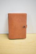 A boxed Filofax York model in calf leather 19 x 13cm