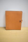 A Filofax A5 Sandhurst model in real leather 23 x 18.5cm