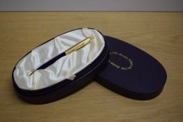 A boxed Parker Sonnet Premiere converter fill fountain pen. Limited Edition Assession - The Queens