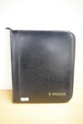 A Parker 48 soft pen folder in black