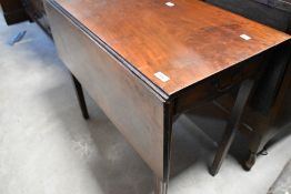 A 19th Century mahogany Pembroke table approx. width 86cm