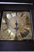 An 18th Century long case clock, having 30 hour movement, with single hand , named for Jonas