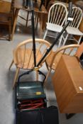 A Webb H12R-A push along lawn mower