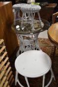 A small selection of conservatory style furniture