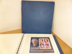 ROYALTY 2006 QUEENS 80TH BIRTHDAY OMNIBUS MNH COLLECTIONS IN PAIR OF LINDNER ALBUMS Fine pair of