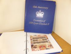ROYALTY 2013 60th ANNIVERSARY OF THE CORONATION OMNIBUS MNH COLLECTIONS Fine pair of albums for