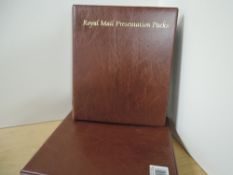 GB 2021-22 PRESENTATION PACKS 36 IN TOTAL IN RM ALBUM £370+ FACE RM album with 36 presentation packs