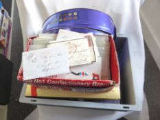 GB & WORLDWIDE ACCUMULATION OF COVERS, GB PRES PACKS AND LOOSE Accumulation of GB, with FDC's