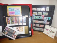 FALKLAND ISLANDS & GIBRALTAR LARGELY MNH MODERN COLLECTIONS IN ALBUM AND HAGNER SHEETS Two largely