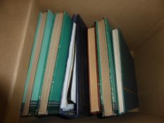 WORLDWIDE - 7 WORLD COLLECTIONS, ALL ERAS NOTED MINT AND USED 7 world collections in stockbooks,