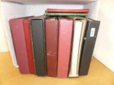 BRITISH COMMONWEALTH COLLECTION IN 9 VOLUMES MINT AND USED British commonwealth collection much