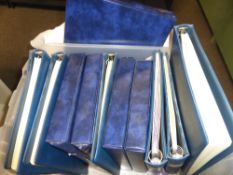 ROYALTY COLLECTION, MNH IN 11 VOLUMES, VARIOUS EVENTS, BIRTHDAYS ETC Large Tub with 11 volumes of
