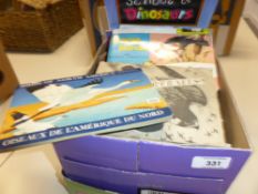 TRADE CARDS COLLECTION OF 40+ ALBUMS (COMPLETE) INCLUDING BIBBY'S, CHIX, BROOKE BOND CANADA Box with