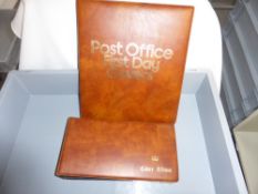 GB QVIC-QEII COVER AND FDC COLLECTION IN 2 VOLUMES INCLUDING RANGES OF STEWART PETTY FDC's Two