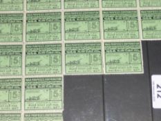 CEYLON 1941 5c WAR CONTRIBUTION CINDERELLAS IN MULTIPLE OF 18 MNH Unusual cinderellas dating from