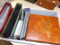 GB FIRST DAY COVER COLLECTION 1960's-2000's IN 7 VOLUMES GB first day cover collection with covers