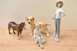 A Beswick Pottery Huntsman's Horse model number 1484 in brown gloss by Arthur Gredington sold