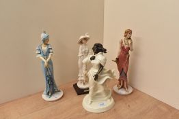 A Minton fine bone china 'Sea Breezes' M.S.4 sold alongside two Royal Doulton Classique series