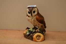 Royal Crown Derby fine bone china 'Brown Owl', measuring 14cm complete with box.