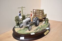 A limited edition Country Artist's model 'The Hay Ride' number 118/250, by Harry Ferguson as a