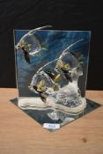Swarovski Crystal SCS Collection 2007 Wonders of The Sea community, complete with box and