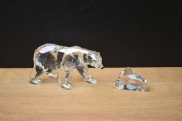 A Swarovski Crystal SCS Collection Siku 2011 Polar Bear, complete with box and certificate of