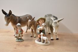 A Beswick Pottery Donkey number 2267A designed by Albert Hallam and Graham Tongue in grey-brown