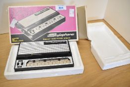 A vintage boxed stylophone