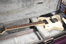 A Yamaha SG450T electric guitar, with fitted hard case