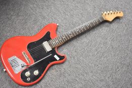 A 1968 Hofner Colorama 163v (verified by Christian Benker at Hofner), sold with CNB padded gig bag