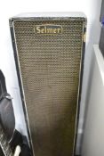A 1960s Selmer column speaker cabinet only, no speakers (would have been 4 x 10) , serial number
