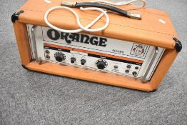 A mid 1970s Orange Reverb unit , serial number 63127, some hum and gain quiet