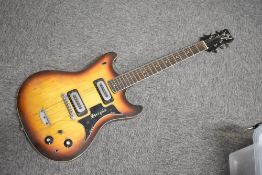 A vintage Shergold Triumph electric guitar, made for Barnes & Mullins, 1960s, Made by Jack Golder (