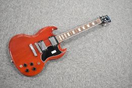 A 2018 Gibson standard heritage in cherry , with fitted Gibson case